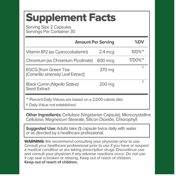 Nutracore™ Metabolism Support for Women, Natural Energy & Appetite Balance