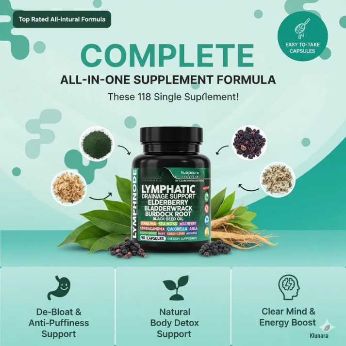 NutraCore Lymphatic Capsules
