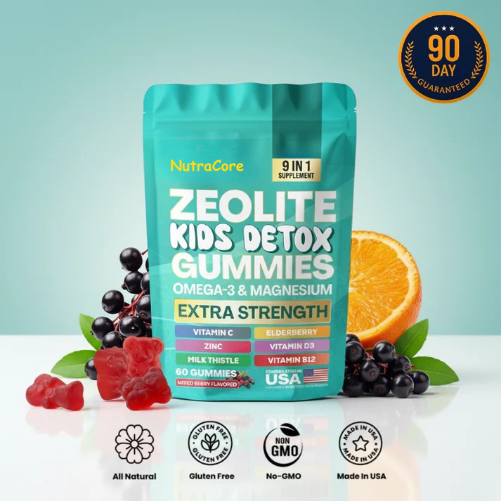 NutraCore – Kids Heavy Metal Detox Gummies