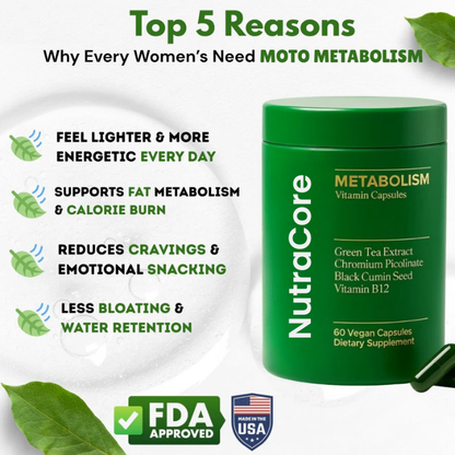 Nutracore™ Metabolism Support for Women, Natural Energy & Appetite Balance