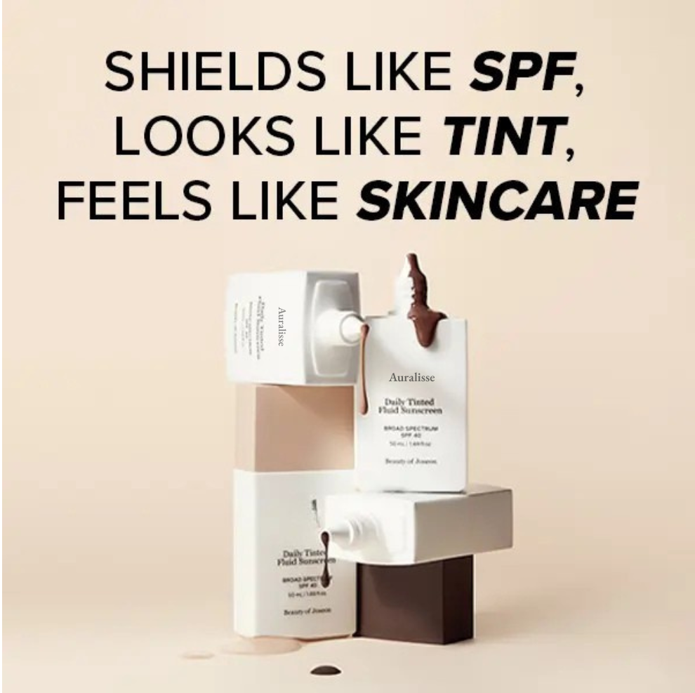 Auralisse Tinted Fluid Sunscreen