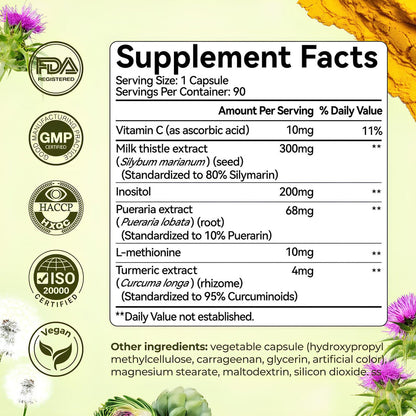 NutraCore Milk Thistle Capsules