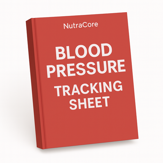 BLOOD PRESSURE TRACKING SHEET