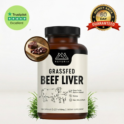 Revoria Grass Fed Beef Liver Capsules