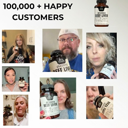 Revoria Grass Fed Beef Liver Capsules
